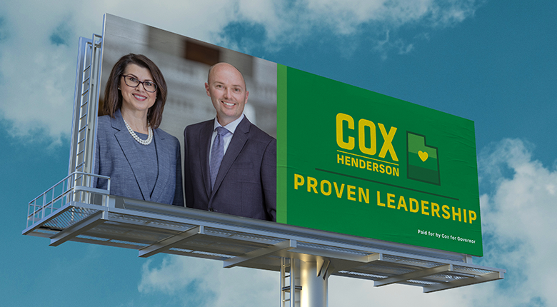 Cox for Governor - Proven Leadership Billboard