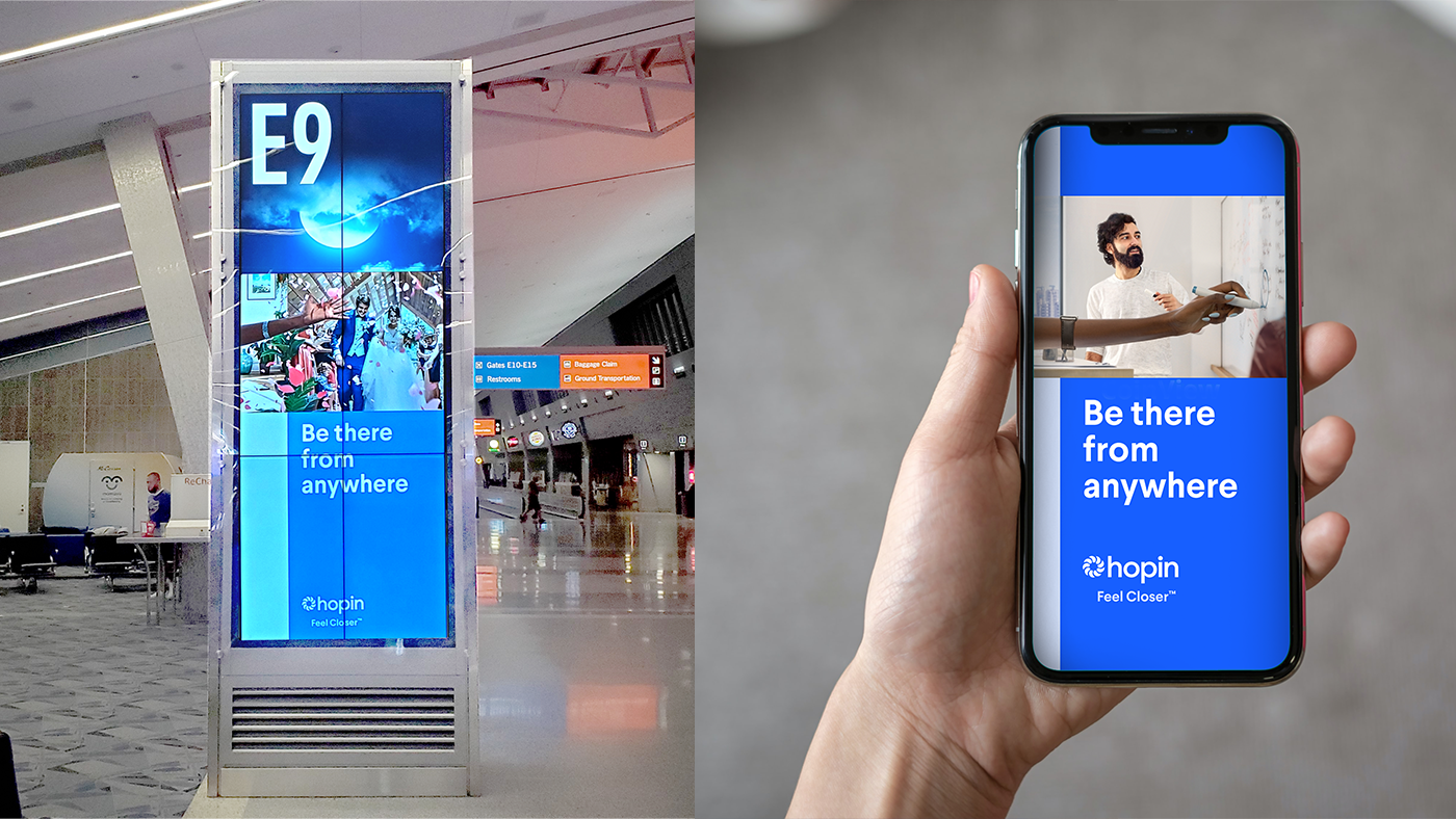 Hopin - Airport & Mobile Ads