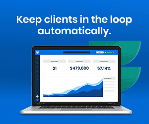 Keep Clients in the Loop - Banner Creative - Clio